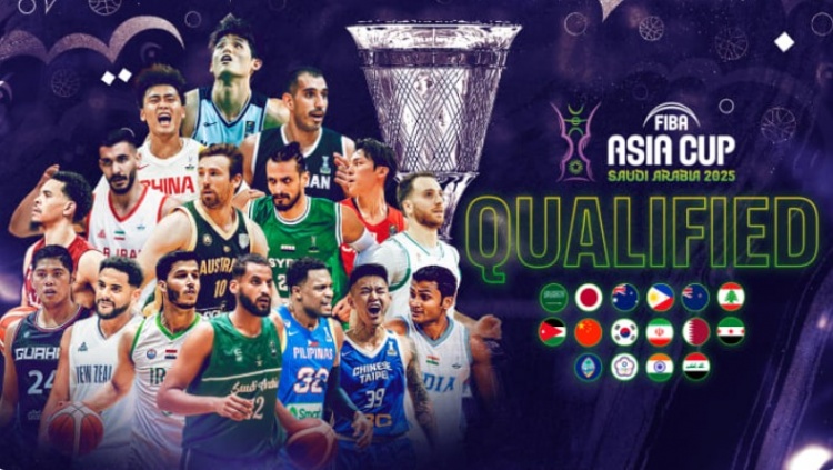 8月在沙特舉辦！FIBA官網：男籃亞洲杯抽簽儀式將在下月8號舉行